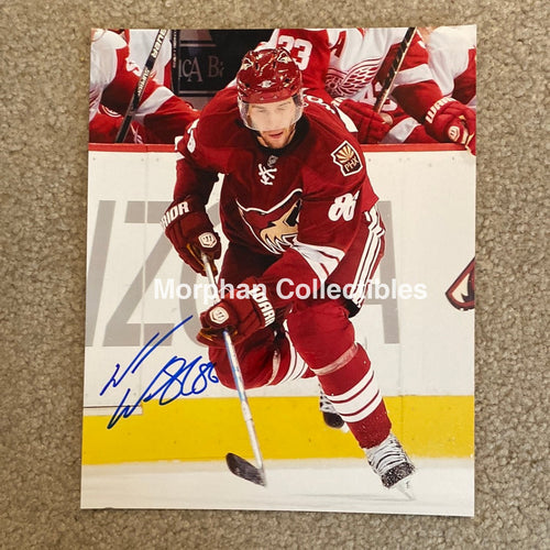 Wojtek Wolski - Autographed 8X10 Photo Phoenix Coyotes