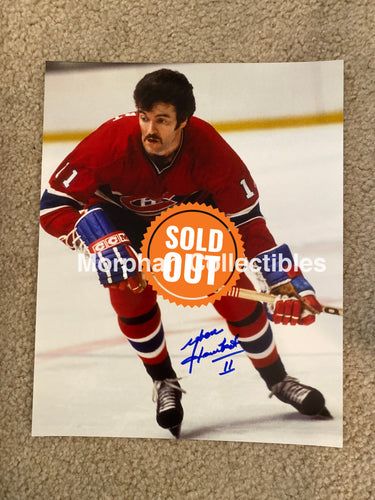 Yvon Lambert - Autographed 8X10 Photo Montreal Canadiens
