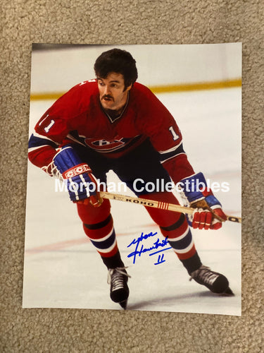 Yvon Lambert - Autographed 8X10 Photo Montreal Canadiens