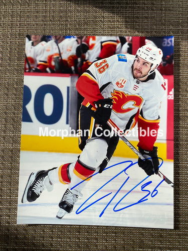 Zac Rinaldo - Autographed 8X10 Photo Calgary Flames
