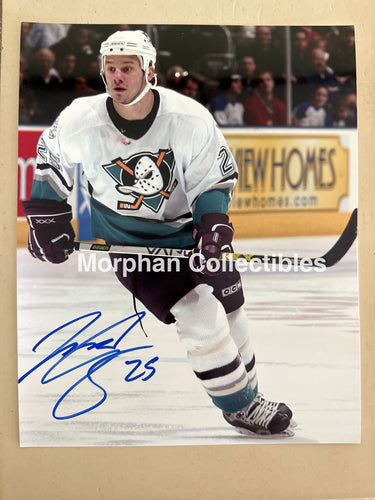 Zenon Kenopka - Autographed 8x10 Photo - Anaheim Ducks Photo