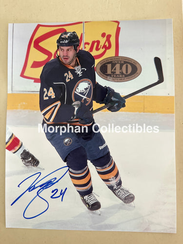 Zenon Kenopka - Autographed 8x10 Photo - Buffalo Sabres Photo