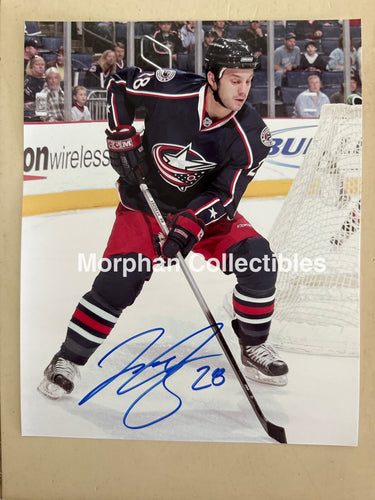 Zenon Kenopka - Autographed 8x10 Photo - Columbus Blue Jackets Photo